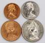Набор монет Австралия 1981-1983 гг., 4 монеты