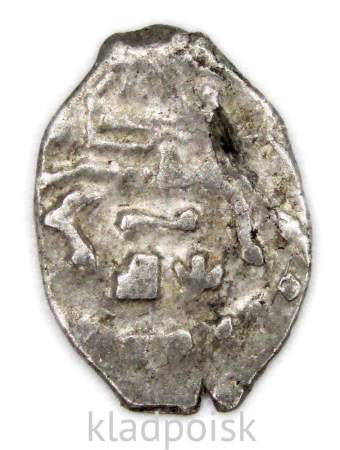 Копейка серебро Петр I Алексеевич (чешуя), 1700 год, Старый денежный двор