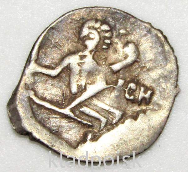 Денга Василий II Васильевич «Тёмный», серебро, Москва, арт 3