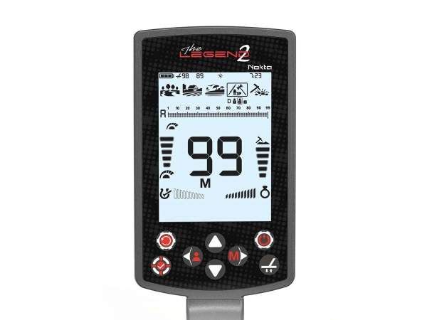 Металлоискатель Nokta Legend 2 PRO с беспроводными наушниками, с поисковыми DD катушками 11 и 8×5.5 дюймов