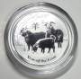 Монета 50 центов Австралия 2015 Год Козы, серебро