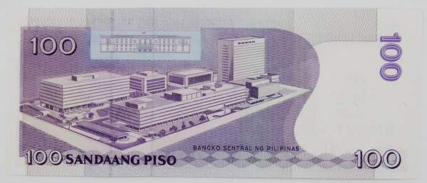Банкнота 100 песо 2011 года Филиппины - 100 лет Юридическому колледжу Филиппин