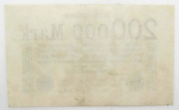 Банкнота 200 000 марок 1923 года - Веймарская Республика