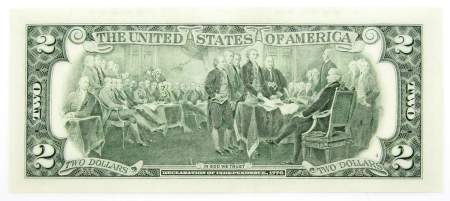 Банкнота 2 доллара США 2013 года, F - Атланта