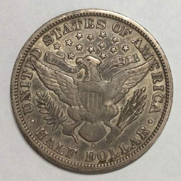 Монета 25 центов США Барбер (Голова Свободы) Серебро 900 пр.(1900)