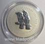 Монета 1 доллар Австралия 2006 Австралийский Кукабурра, серебро