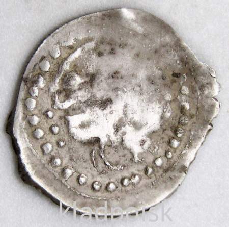 Денга Михаил Андреевич - удельный князь Верейский (1432—1486), серебро, арт 2
