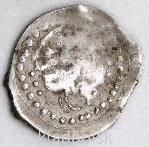 Денга Михаил Андреевич - удельный князь Верейский (1432—1486), серебро, арт 2