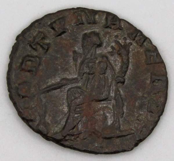 Монета Антониниан Римская Империя Публий Лициний Эгнаций Галлиен (218-268), арт 15
