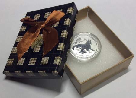 Коробка подарочная шотландка крупная клетка