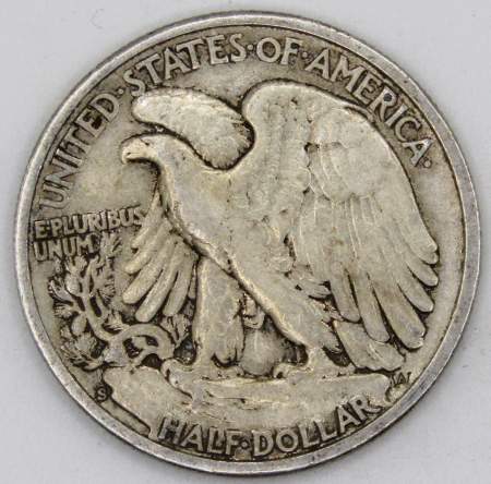 Монета 50 Центов США «Шагающая свобода» 1942 Серебро 900 пробы