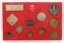 Набор регулярных монет СССР 1990 года с жетоном ленинградского монетного двора
