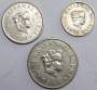 Набор регулярных монет Брунея 1974-1992 гг, 3 монеты