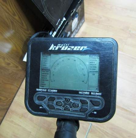 Б/у металлоискатель Makro Multi-KRUZER с дополнительными катушками 5 и 13 дюймов