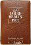 Набор монет 5 марок 1987 ГДР, 750 лет Берлину, 4 монеты и жетон, в альбоме
