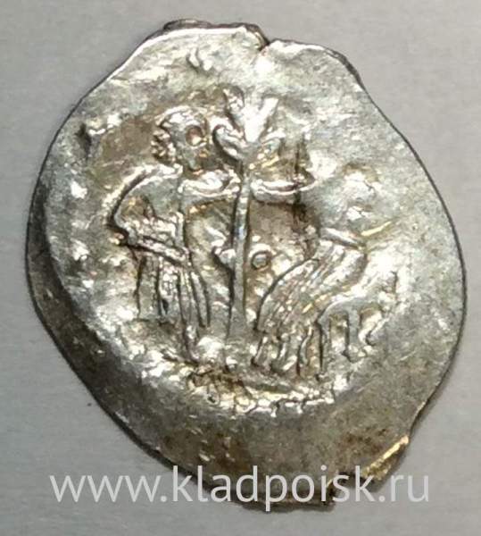 Денга Василий II Васильевич «Тёмный», серебро, Голова/посадка дерева Денга Василий II Васильевич «Тёмный», серебро, Голова/посадка дерева