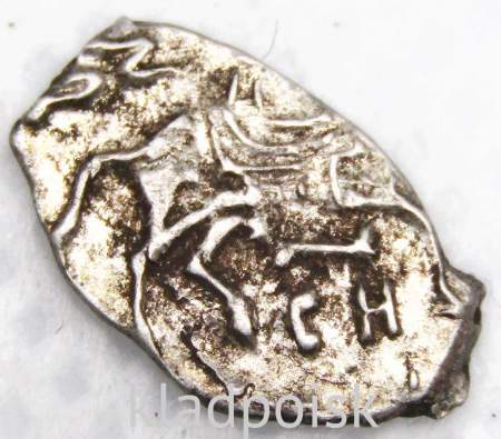 Копейка серебро Петр I Алексеевич (чешуя), 1700 год, Москва, Старый денежный двор, арт 4