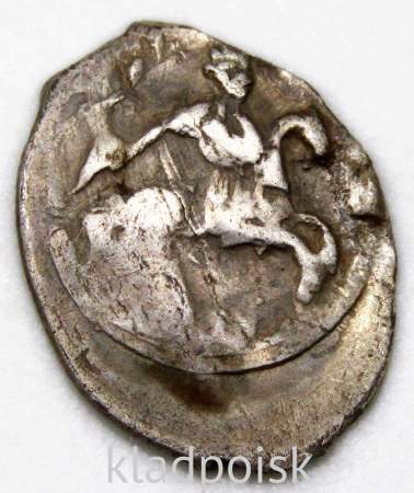 Денга князь Боровский Симеон (Семён) Владимирович, серебро