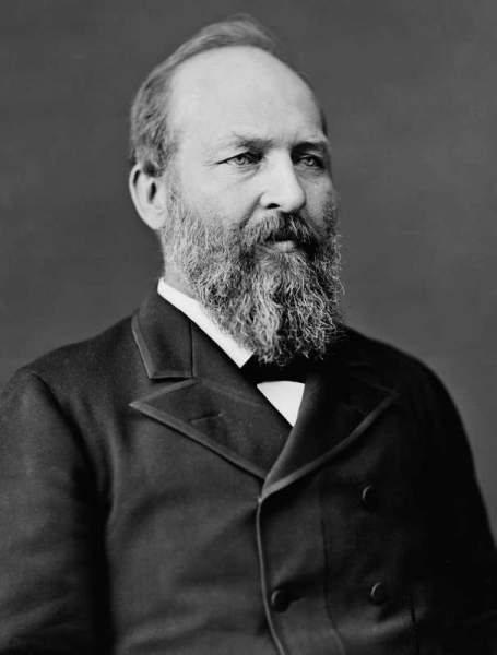 Монета 1 доллар США (2011) 20-ый Президент Джеймс Гарфилд