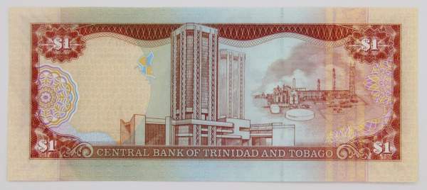 Банкнота 1 доллар 2006 года - Тринидад и Тобаго, арт 2