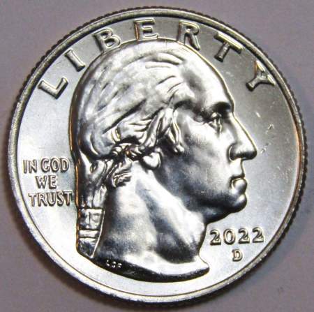 Монета 25 центов США Анна Мэй Вонг из серии «Американские женщины» (2022) D