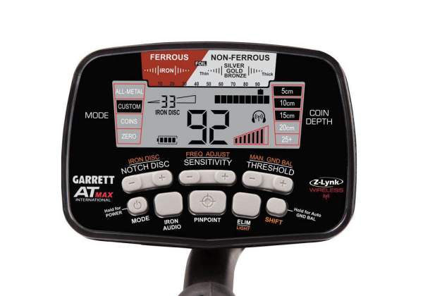 Металлоискатель Garrett AT Max, комплектация без наушников