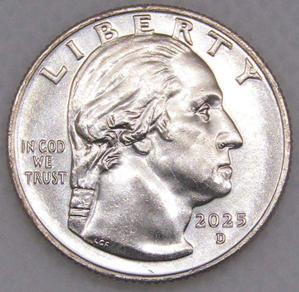 Монета 25 центов США Стейси Парк Милберн из серии «Американские женщины» (2025) D