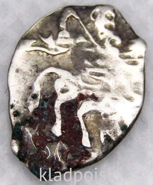 Копейка серебро Фёдор Алексеевич (чешуя), 1676-1682 гг. Москва