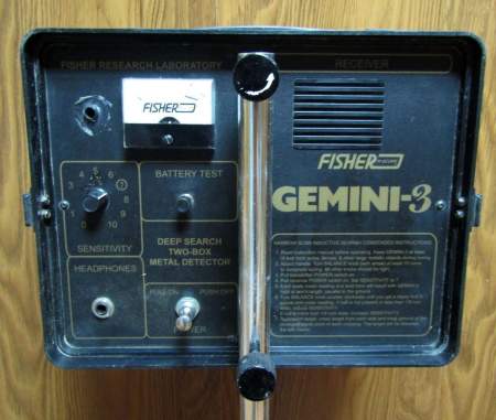 Металлоискатель Fisher GEMINI 3 (глубинный) б/у
