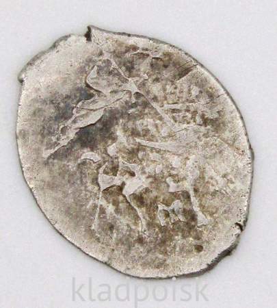 Копейка серебро Михаил Фёдорович (чешуя), 1613-1645 гг. Москва Арт. 4 Копейка серебро Михаил Фёдорович (чешуя), 1613-1645 гг. Москва Арт. 4