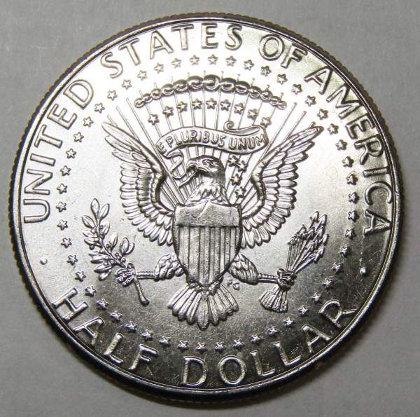 Монета 50 центов США Кеннеди 2021 UNC (D)