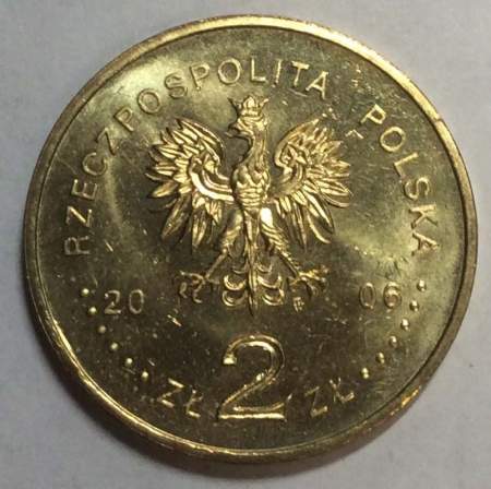 Монета 2 злотых Польша, серия «Ритуалы Польши» Иван Купала, 2006