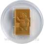 Инвестиционная монета 100 рублей Сочи 2014 – Белый Мишка, золото, 2012
