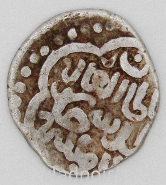Монета Ордынский дирхем Хан Абдаллах, орда Мамая Монета Ордынский дирхем Хан Абдаллах, орда Мамая