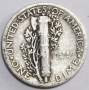 Монета 1 дайм (10 центов) США 1943 Серебро 900 пробы