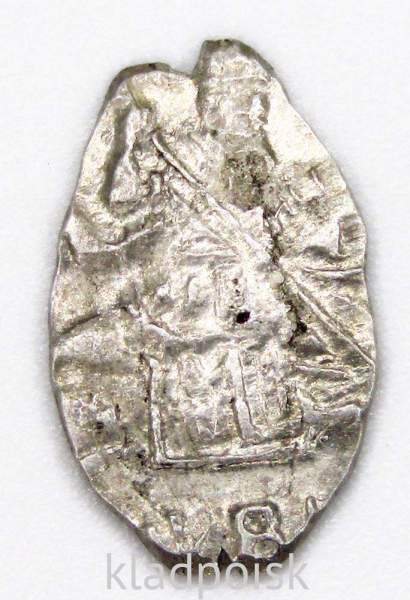 Копейка серебро Петр I Алексеевич (чешуя), 1712 год, Старый денежный двор