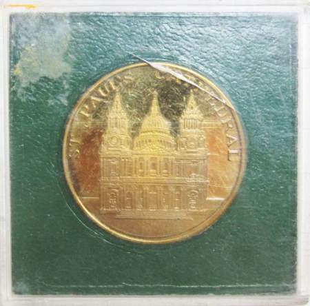 Памятная медаль Кристофер Рен, собор св. Павла, Великобритания