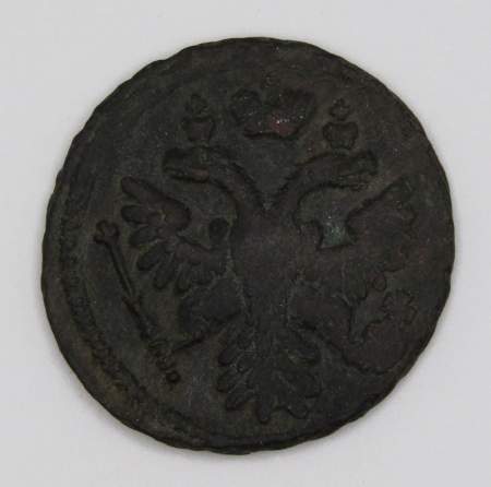 Монета 1 денга 1737 года, Российская Империя, Анна Иоановна