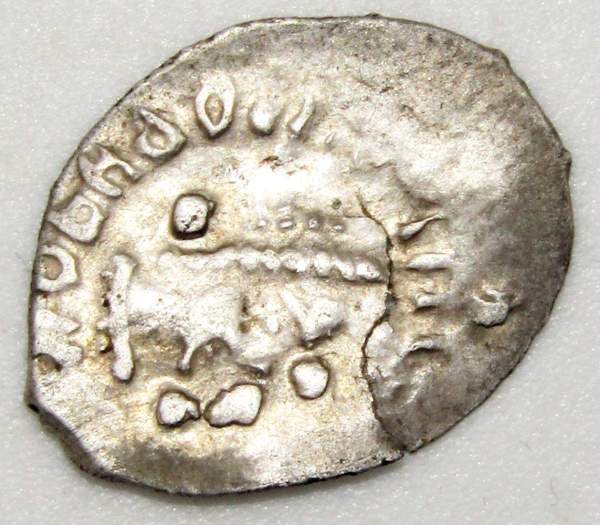 Денга Василий II Васильевич «Тёмный», серебро Москва, арт 2