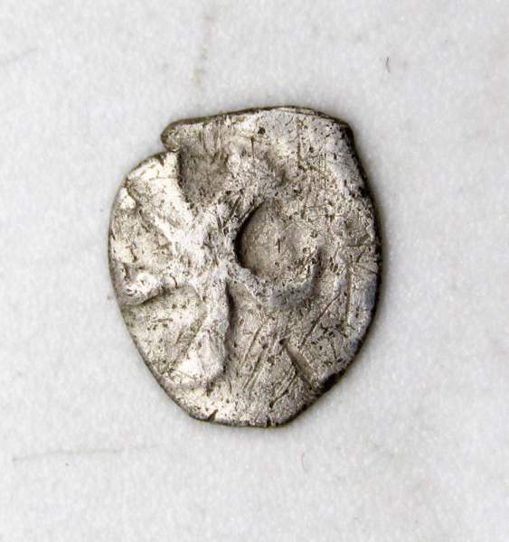 Полушка (1/4 копейки) серебро Иван IV Васильевич Грозный 1533-1584 гг.