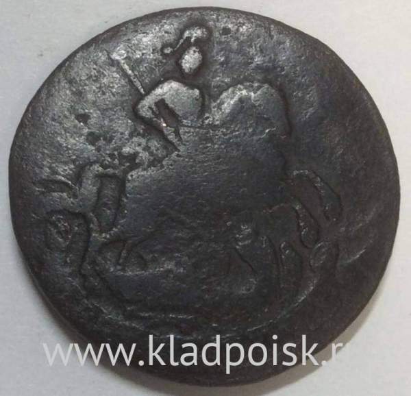 Монета 2 копейки 1761 года, Российская Империя, Елизавета I, арт 2