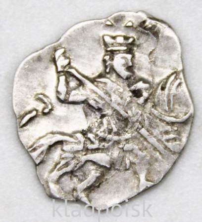 Копейка серебро Фёдор Алексеевич (чешуя), 1676-1682 гг. Москва, арт 11
