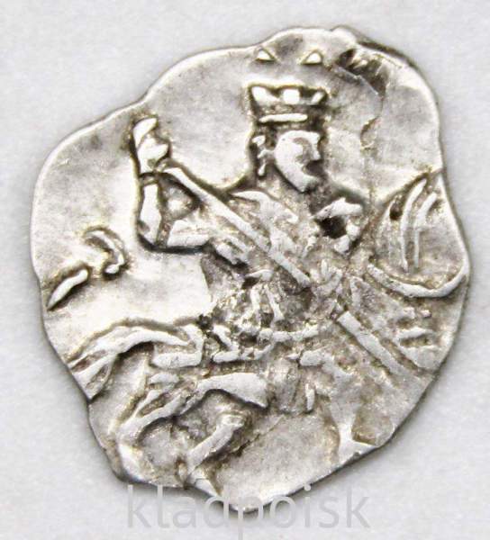 Копейка серебро Фёдор Алексеевич (чешуя), 1676-1682 гг. Москва, арт 11