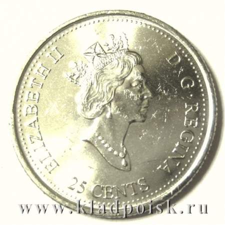 Монета  25 центов Канада, Миллениум 2000 – Достижения