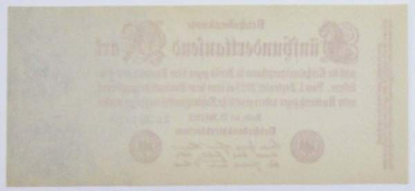 Банкнота 500 000 марок 1923 года - Веймарская Республика