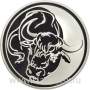 Монета 3 рубля Лунный календарь, Бык 2009 – серебро