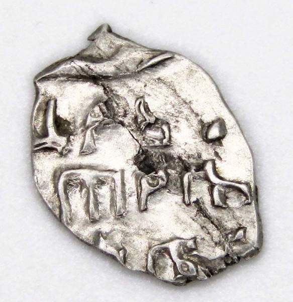 Копейка серебро Петр I Алексеевич (чешуя), 1707 год, Кадашевский денежный двор, арт 2