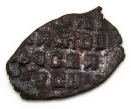 Копейка медь Алексей Михайлович (чешуя), Медный бунт, Москва, Новый монетный двор, арт 7