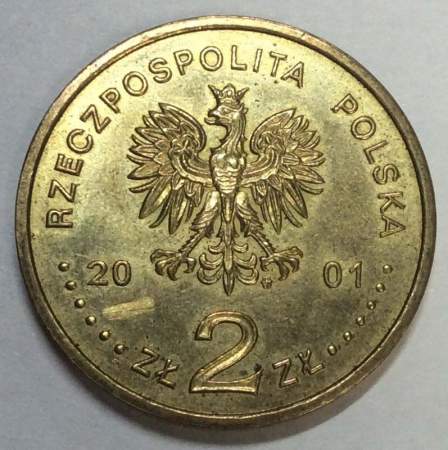 Монета 2 злотых Польша, серия «Ритуалы Польши» Коляда, 2001
