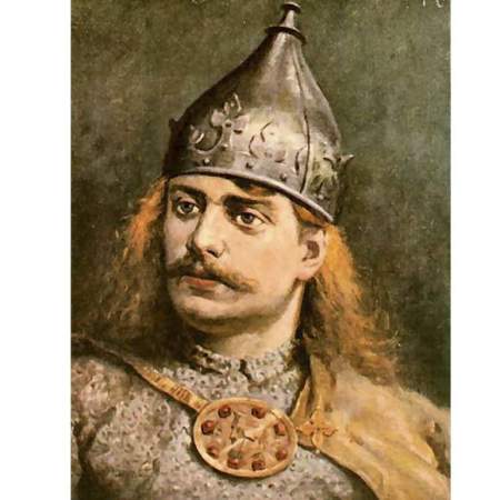 Монета 50 злотых Польша, серии «Короли Польши» Болеслав III, 1982